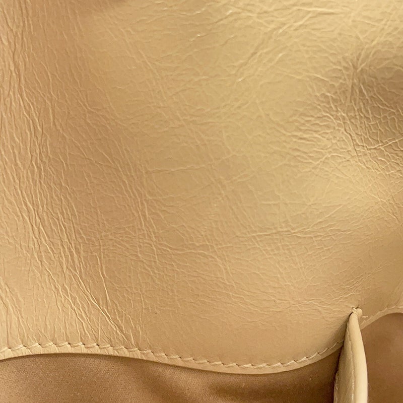 ミュウミュウ ハンドバッグ カーフレザー 5BA328 Miu Miu 2way ベージュ