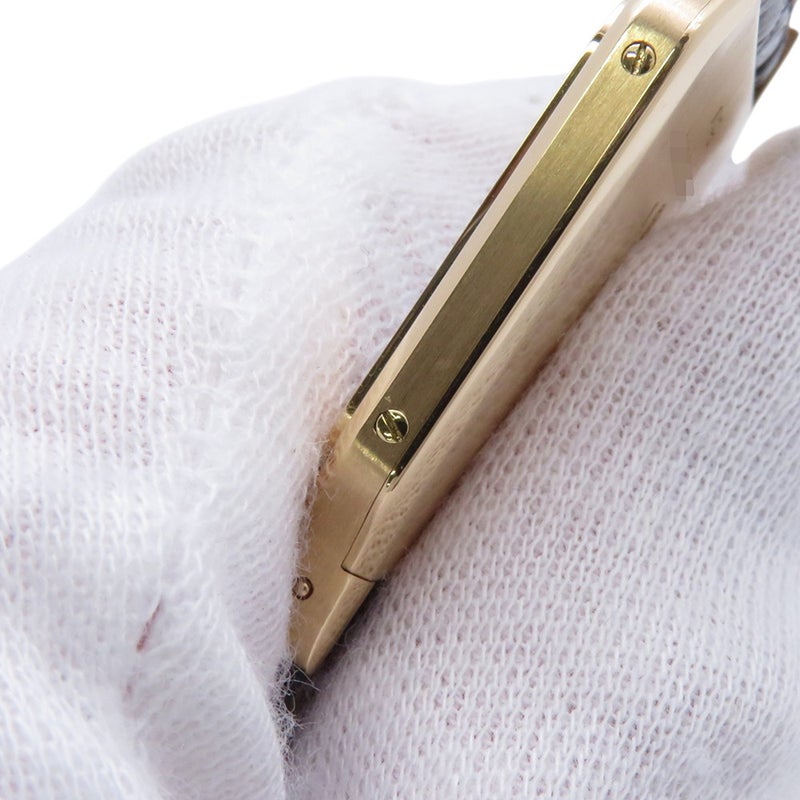 カルティエ サントス デュモン LM エクストラフラット 96054 Cartier 腕時計 白文字盤