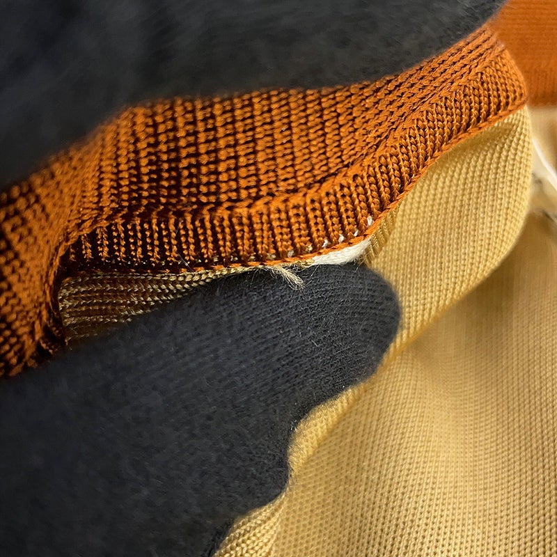 エルメス ワンピース ツイルレーヌ ワンピース Panoplie Tout Cuir シルク レディースサイズ40 HERMES トップス
