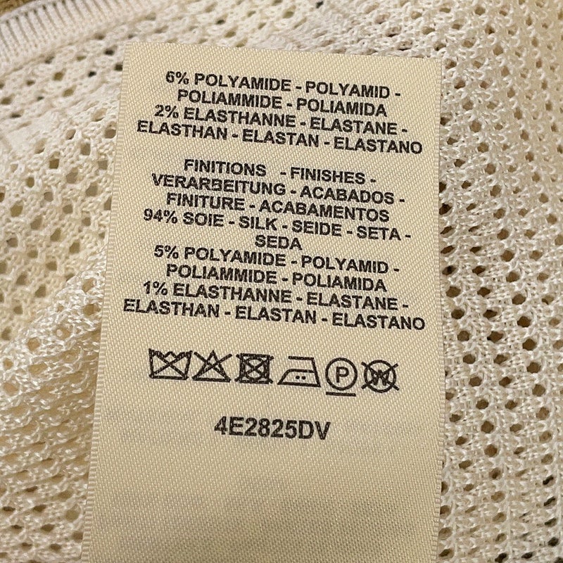 エルメス ワンピース ツイルレーヌ ワンピース Panoplie Tout Cuir シルク レディースサイズ40 HERMES トップス
