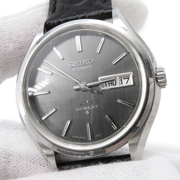 セイコー キングセイコー ハイビート 5626-7120 SEIKO 腕時計 グレー文字盤