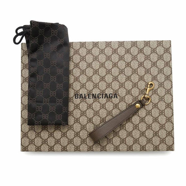 バレンシアガ クラッチバッグ グッチコラボ ザ・ハッカープロジェクト 680382 BALENCIAGA GUCCI セカンドバッグ