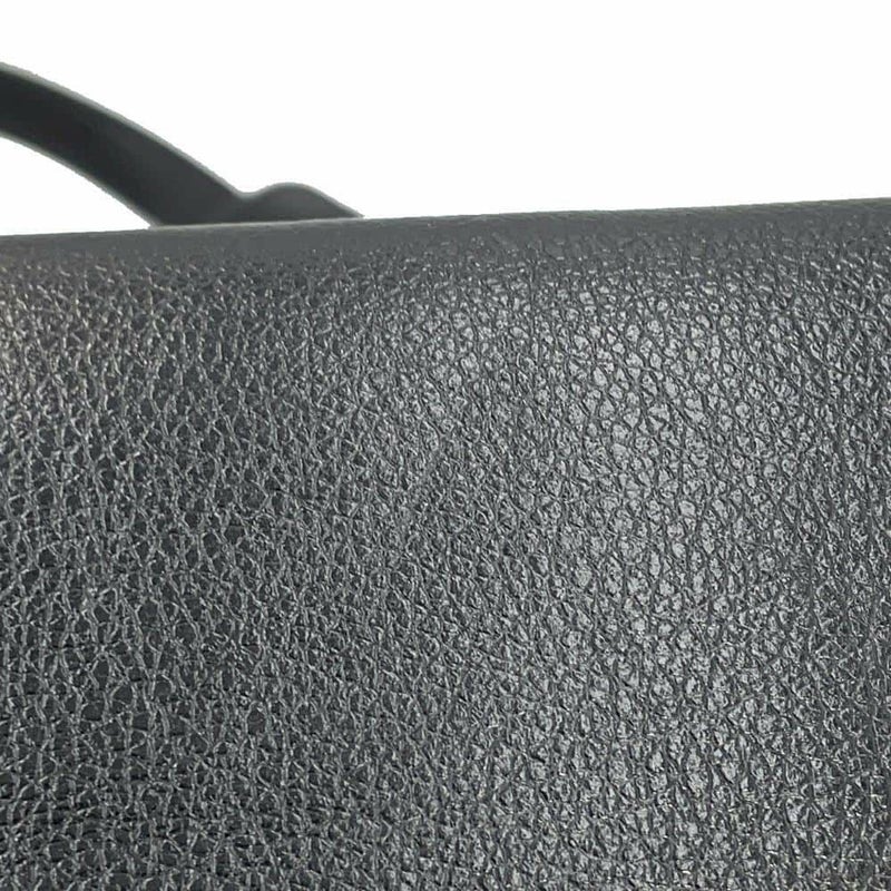 プラダ ハンドバッグ エンボスロゴ レザー 1BA111 PRADA 2way 黒