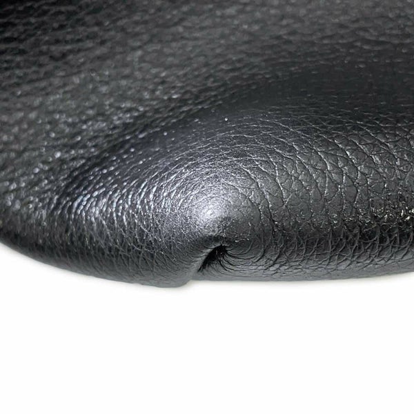 プラダ ハンドバッグ エンボスロゴ レザー 1BA111 PRADA 2way 黒