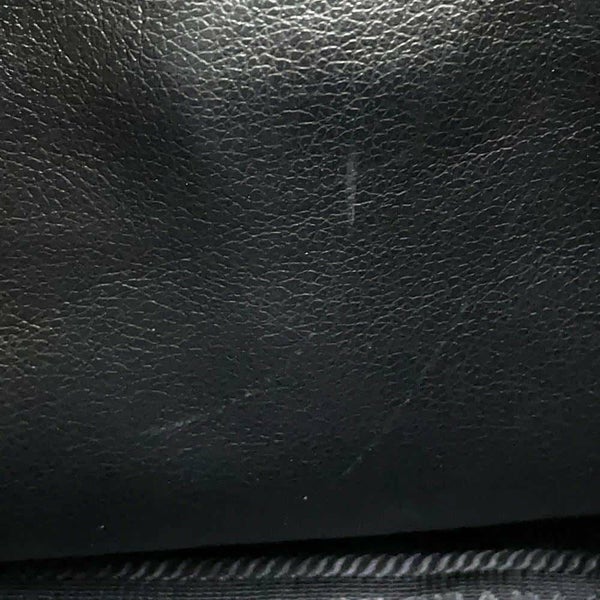 プラダ ハンドバッグ エンボスロゴ レザー 1BA111 PRADA 2way 黒