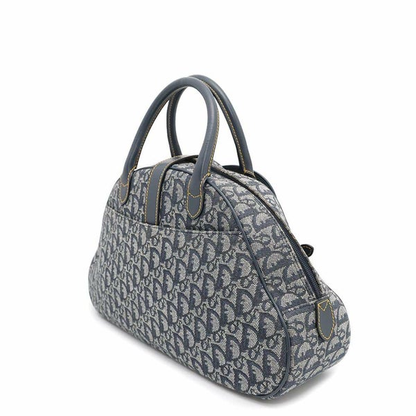 クリスチャン・ディオール ハンドバッグ トロッター キャンバス レザー Christian Dior ボストンバッグ