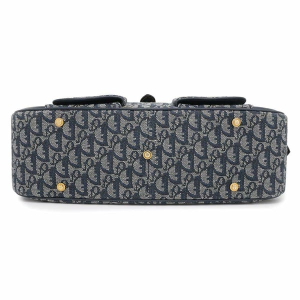 クリスチャン・ディオール ハンドバッグ トロッター キャンバス レザー Christian Dior ボストンバッグ