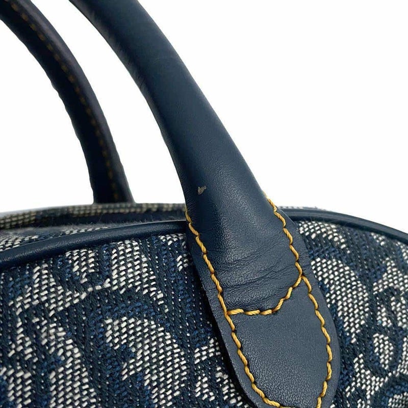 クリスチャン・ディオール ハンドバッグ トロッター キャンバス レザー Christian Dior ボストンバッグ