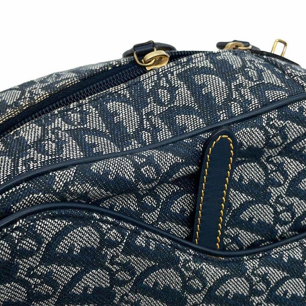 クリスチャン・ディオール ハンドバッグ トロッター キャンバス レザー Christian Dior ボストンバッグ