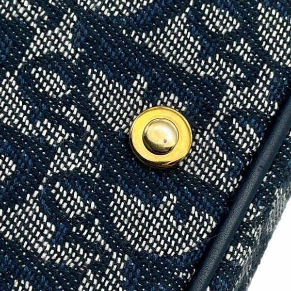 クリスチャン・ディオール ハンドバッグ トロッター キャンバス レザー Christian Dior ボストンバッグ