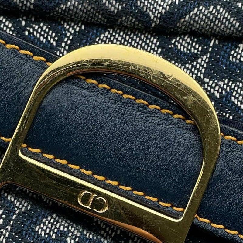 クリスチャン・ディオール ハンドバッグ トロッター キャンバス レザー Christian Dior ボストンバッグ