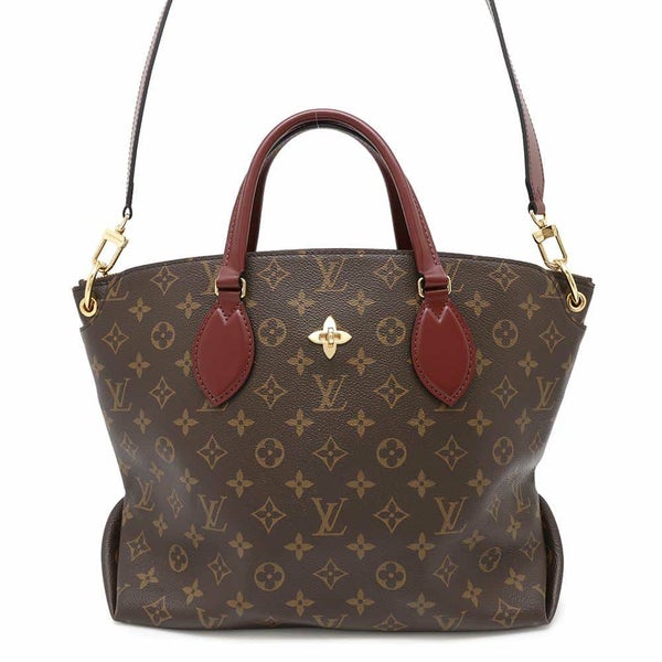 ルイヴィトン ハンドバッグ モノグラム フラワージップドトート M44348 LOUIS VUITTON 2way