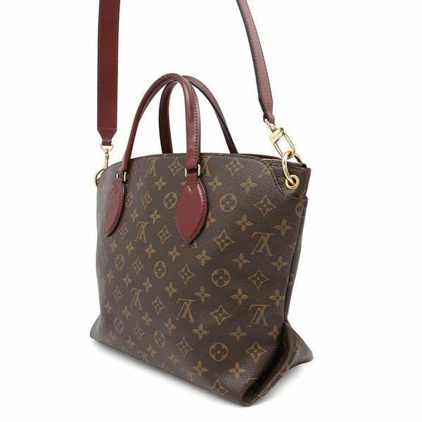 ルイヴィトン ハンドバッグ モノグラム フラワージップドトート M44348 LOUIS VUITTON 2way