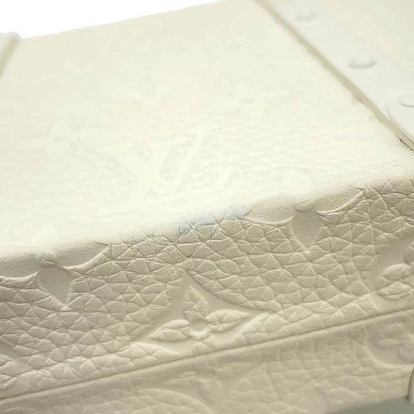 ルイヴィトン クラッチバッグ モノグラム・トリヨン ウォレットトランク M20153 LOUIS VUITTON 白