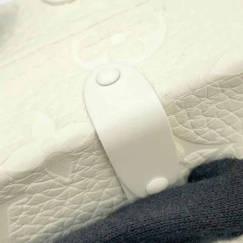 ルイヴィトン クラッチバッグ モノグラム・トリヨン ウォレットトランク M20153 LOUIS VUITTON 白