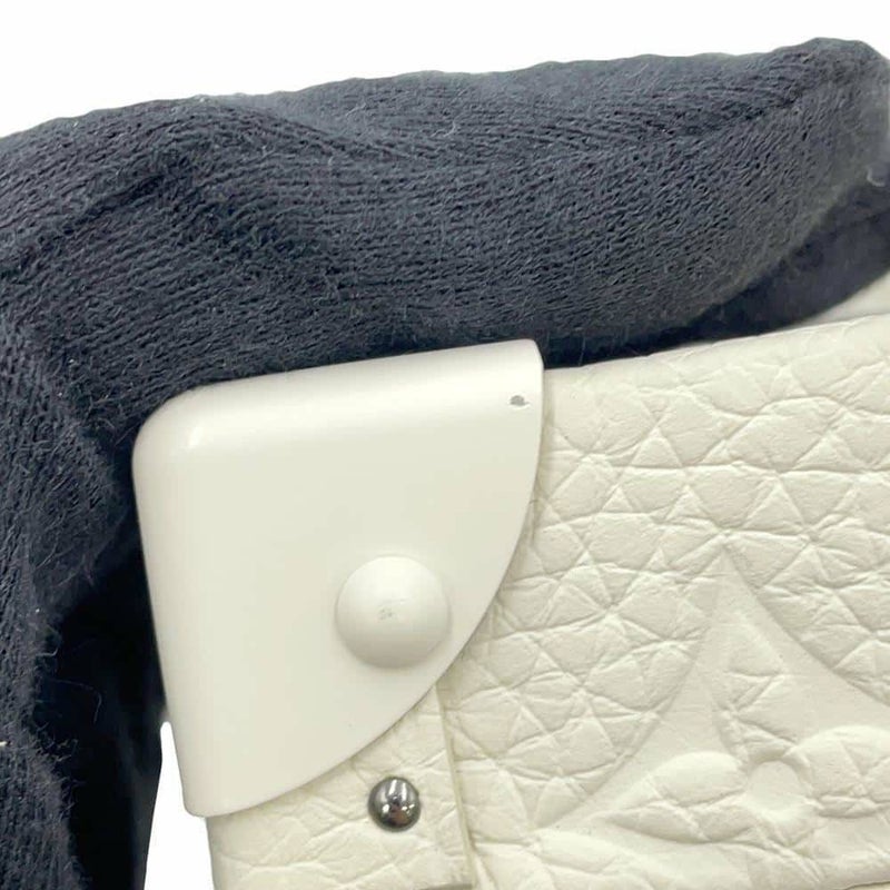 ルイヴィトン クラッチバッグ モノグラム・トリヨン ウォレットトランク M20153 LOUIS VUITTON 白