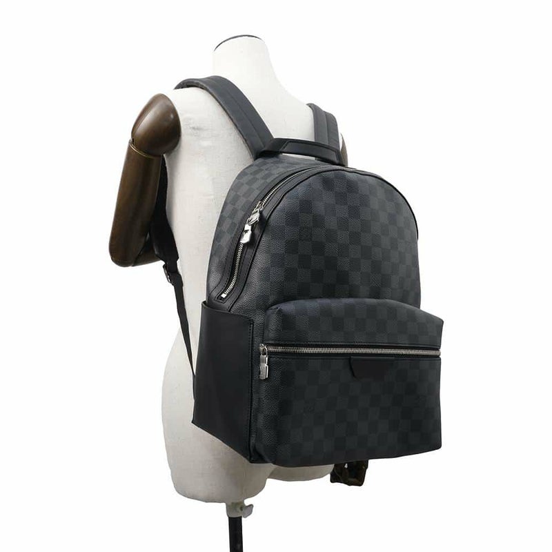 ルイヴィトン リュック ダミエ・グラフィット ディスカバリー・バックパックPM N40514 ヴィトン バッグ ブラック 黒