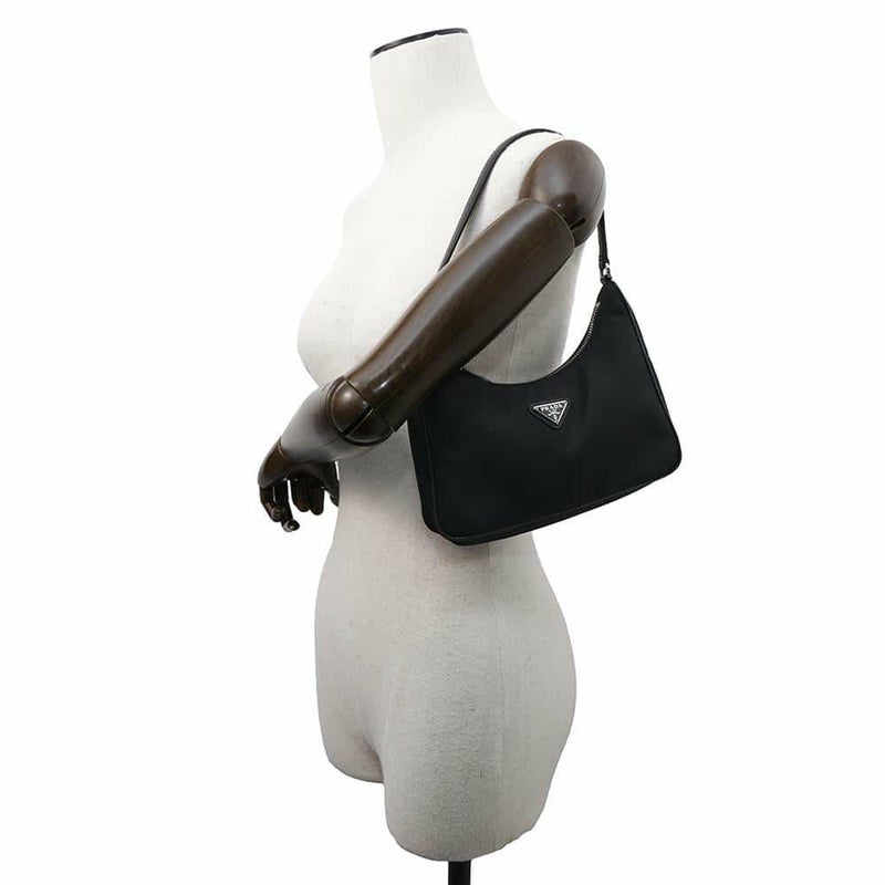 プラダ ショルダーバッグ Re-edition 2005 Re-Nylon ミニバッグ 1NE204 PRADA ハンドバッグ 黒