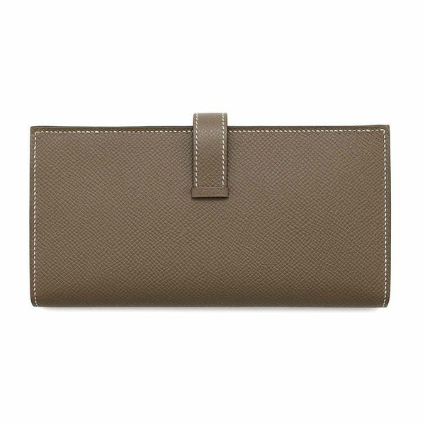 エルメス 長財布 ベアンスフレ エトゥープ/ゴールド金具 エプソン W刻印 HERMES 財布