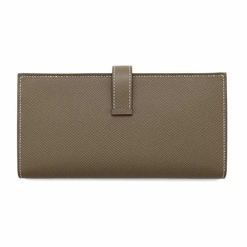 エルメス 長財布 ベアンスフレ エトゥープ/ゴールド金具 エプソン W刻印 HERMES 財布