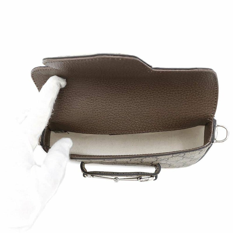 グッチ ショルダーバッグ ホースビット 1955 GGスプリーム ミニ 774209 GUCCI ハンドバッグ