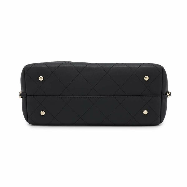 シャネル トートバッグ マトラッセ ココマーク ショッピングバッグ スモール ブルスキン AS0355 CHANEL 黒