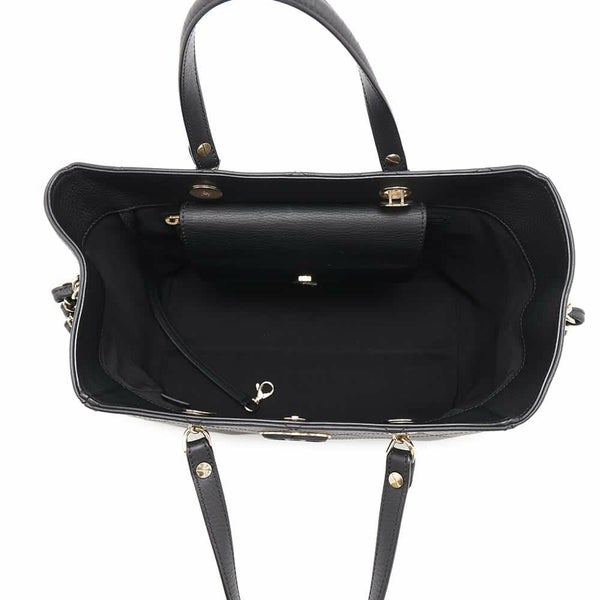 シャネル トートバッグ マトラッセ ココマーク ショッピングバッグ スモール ブルスキン AS0355 CHANEL 黒