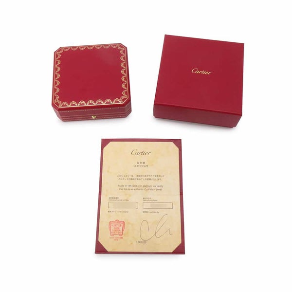カルティエ ネックレス ラブ サークル ネックレス ダイヤモンド2P 0.03ct K18PGピンクゴールド B7219500 Cartier ジュエリー