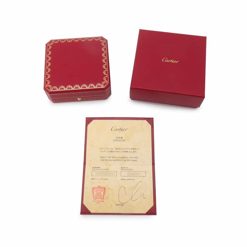 カルティエ ネックレス ラブ サークル ネックレス ダイヤモンド2P 0.03ct K18PGピンクゴールド B7219500 Cartier ジュエリー