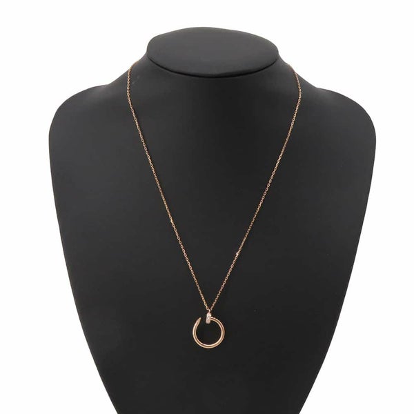 カルティエ ネックレス ジャストアンクル ネックレス ダイヤ 14P 0.12ct K18PGピンクゴールド B7224887 Cartier ジュエリー