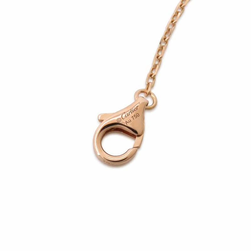カルティエ ネックレス ジャストアンクル ネックレス ダイヤ 14P 0.12ct K18PGピンクゴールド B7224887 Cartier ジュエリー