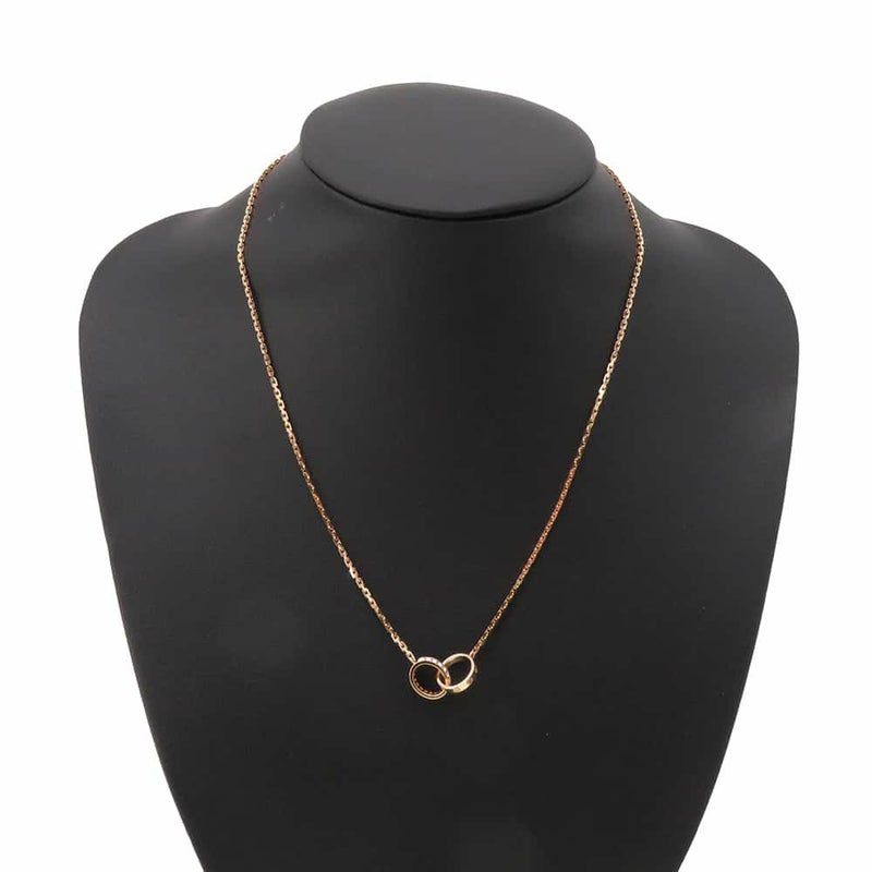 カルティエ ネックレス ベビーラブ ラブネックレス セミパヴェ ダイヤモンド18P 計0.22ct K18PG B7013900 Cartier ジュエリー