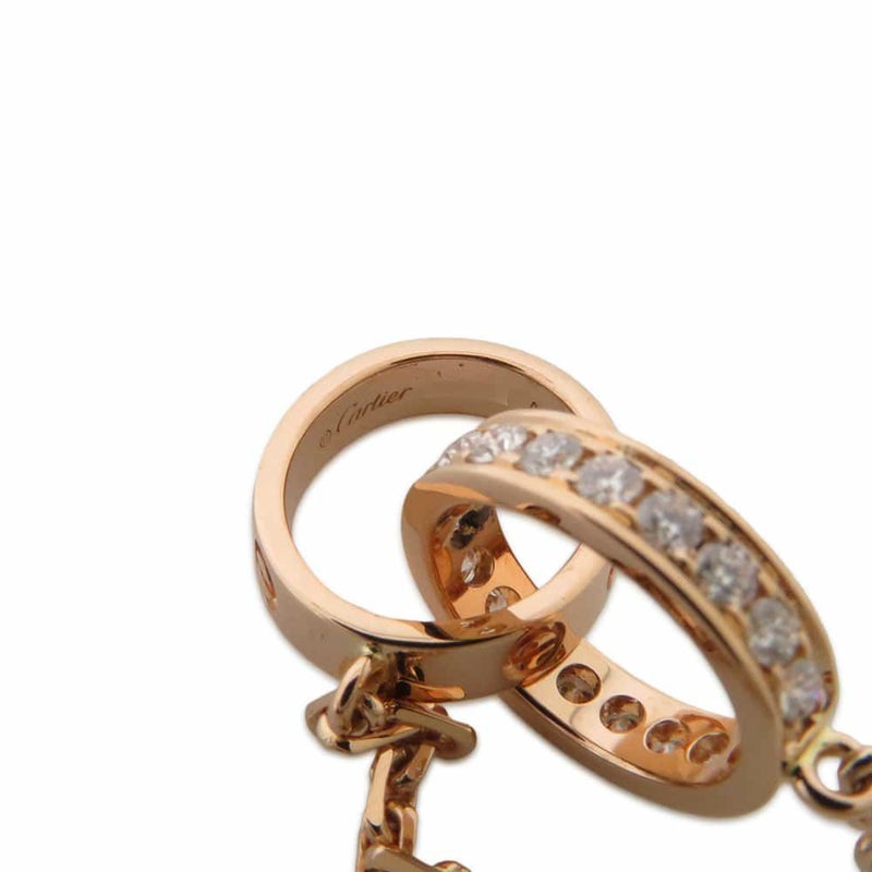 カルティエ ネックレス ベビーラブ ラブネックレス セミパヴェ ダイヤモンド18P 計0.22ct K18PG B7013900 Cartier ジュエリー