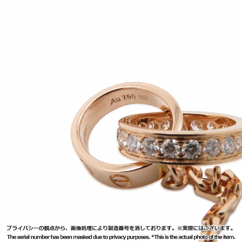 カルティエ ネックレス ベビーラブ ラブネックレス セミパヴェ ダイヤモンド18P 計0.22ct K18PG B7013900 Cartier ジュエリー