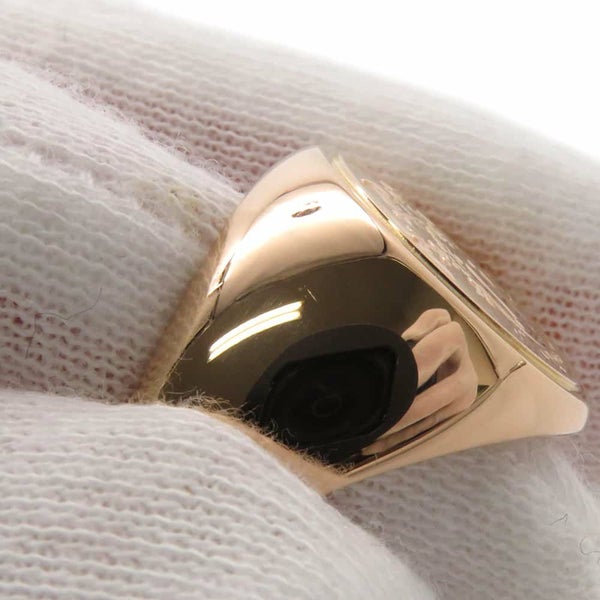 エルメス リング エクスリブリス シュヴァリエ リング K18PGピンゴールド リングサイズ52 HERMES 指輪 ジュエリー