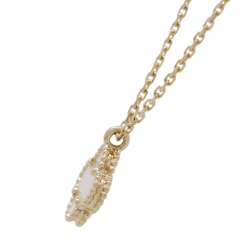 ヴァンクリーフ&アーペル ネックレス スウィート アルハンブラ ペンダント マザーオブパール K18YGイエローゴールド VCARF69100