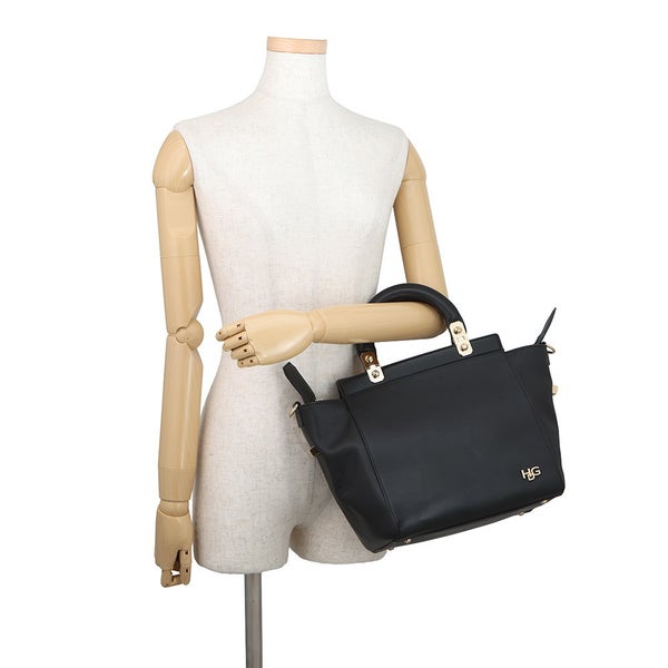 ジバンシー ハンドバッグ HDG スモール カーフレザー 13L5410008 GIVENCHY 2way 黒
