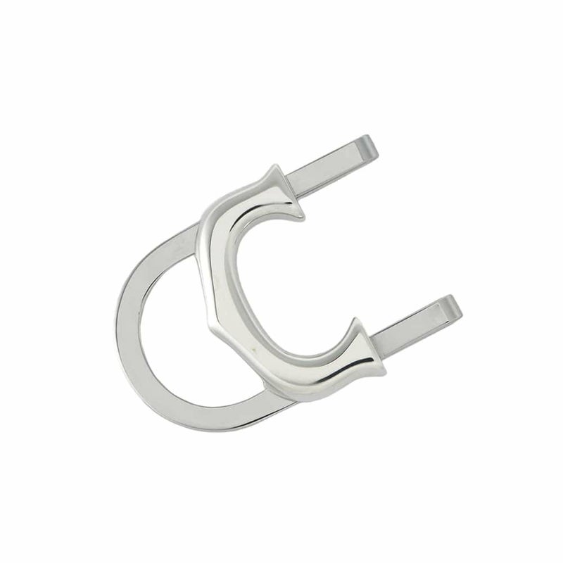 カルティエ マネークリップ Cドゥ マネークリップSV925シルバー SSステンレススチール Cartier 財布 小物