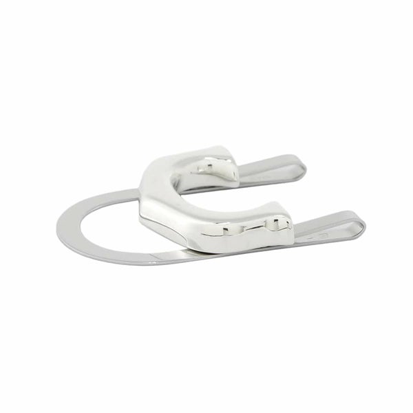 カルティエ マネークリップ Cドゥ マネークリップSV925シルバー SSステンレススチール Cartier 財布 小物