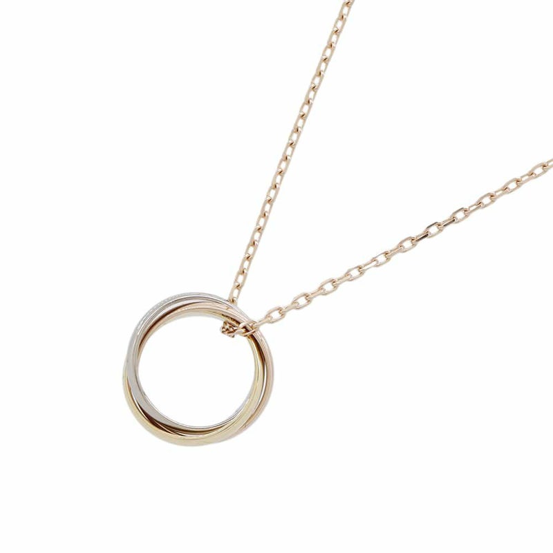 カルティエ ネックレス ベビー トリニティ ネックレス K18YG/K18PG/K18WG Cartier ジュエリー