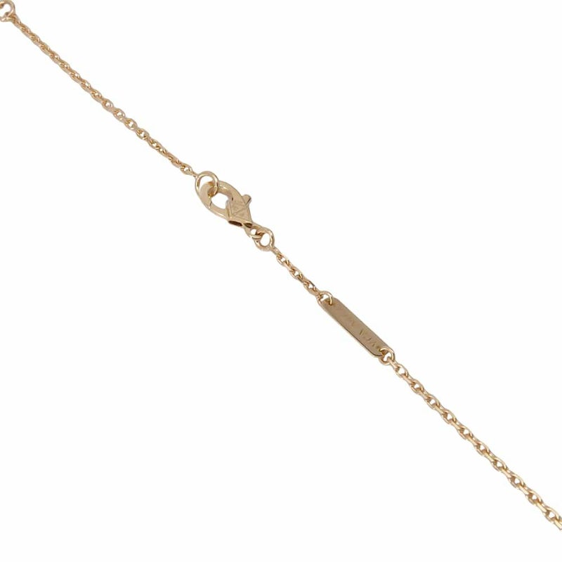 ヴァンクリーフ&アーペル ネックレス ヴィンテージ アルハンブラ ペンダント マザーオブパール K18YGイエローゴールド VCARA45900