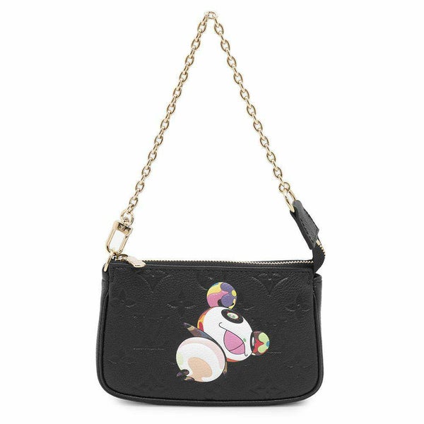 ルイ・ヴィトン ポーチ モノグラム・パンダ LV × TM ミニ・ポシェット・アクセソワール M13824 ヴィトン 村上隆