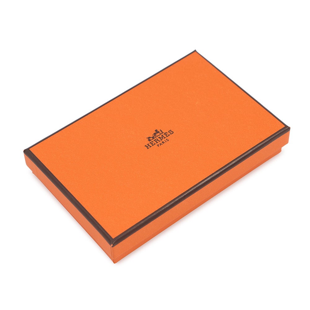 エルメス カードケース カルヴィ ナタ オーストリッチ G刻印 HERMES 名刺入れ エルメス カードケース カルヴィ ナタ オーストリッチ G刻印 HERMES