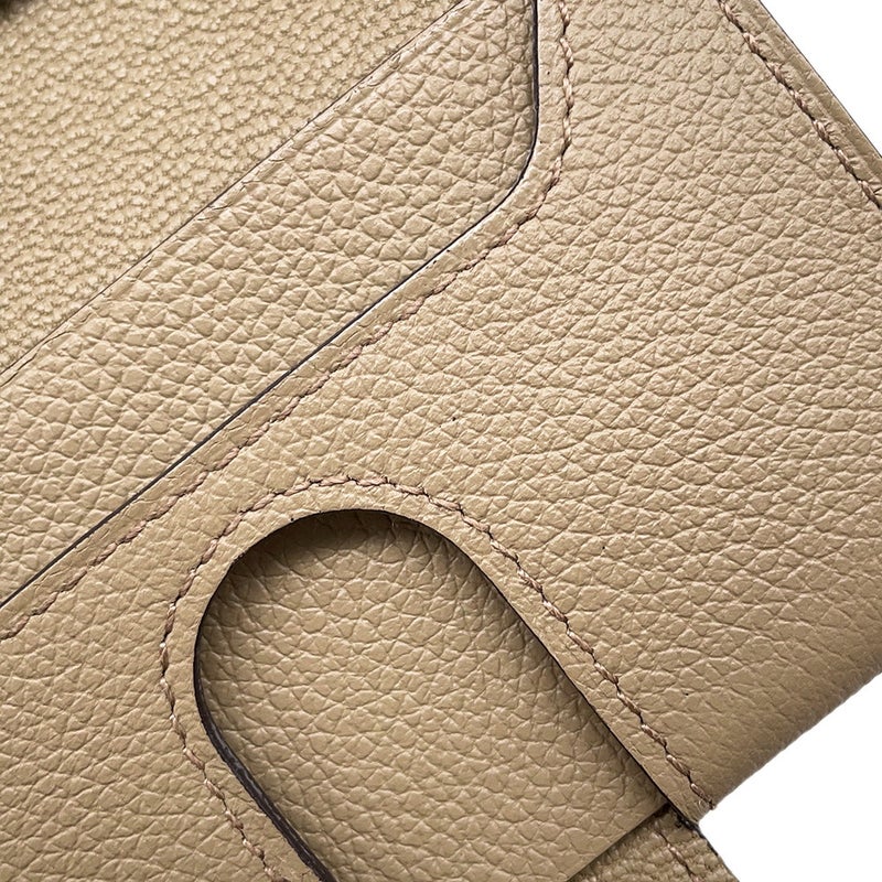 エルメス カードケース RMS ベージュドゥワイマール/シルバー金具 エバーカラー G刻印 HERMES 名刺入れ