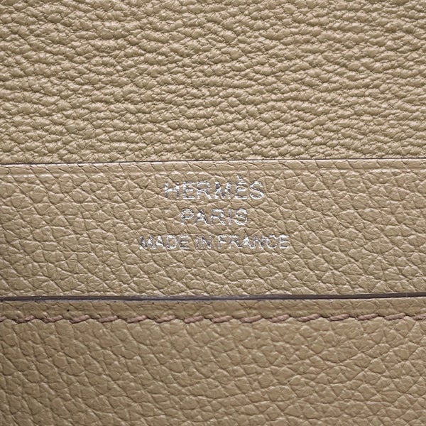 エルメス カードケース RMS ベージュドゥワイマール/シルバー金具 エバーカラー G刻印 HERMES 名刺入れ