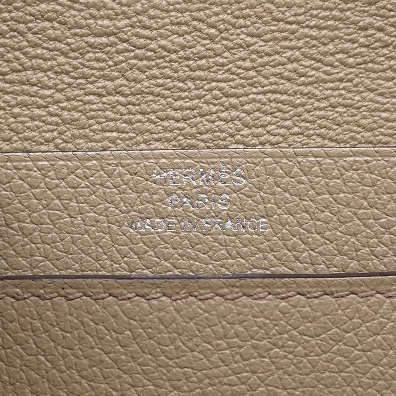エルメス カードケース RMS ベージュドゥワイマール/シルバー金具 エバーカラー G刻印 HERMES 名刺入れ