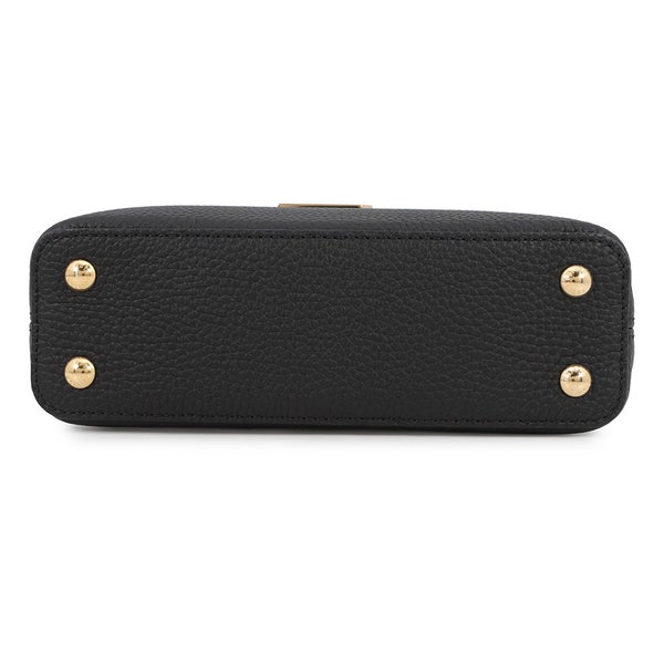 ルイヴィトン ハンドバッグ トリヨンレザー カプシーヌ EW MINI M29443 LOUIS VUITTON 2wayショルダー ブラック 黒
