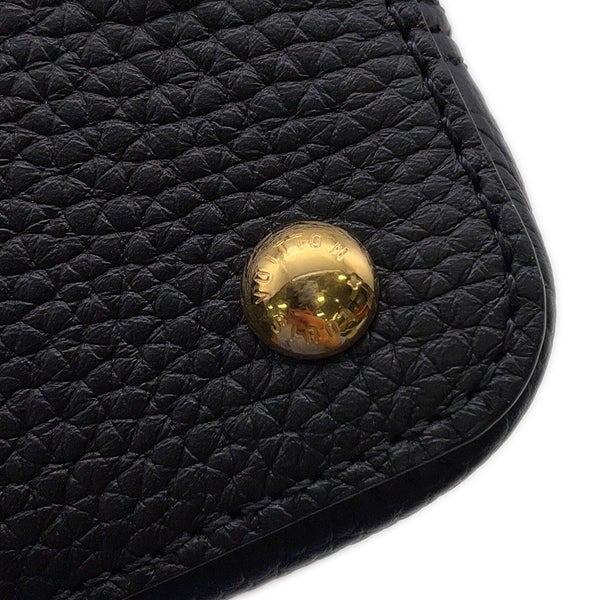 ルイヴィトン ハンドバッグ トリヨンレザー カプシーヌ EW MINI M29443 LOUIS VUITTON 2wayショルダー ブラック 黒