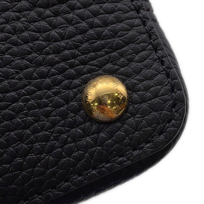 ルイヴィトン ハンドバッグ トリヨンレザー カプシーヌ EW MINI M29443 LOUIS VUITTON 2wayショルダー ブラック 黒