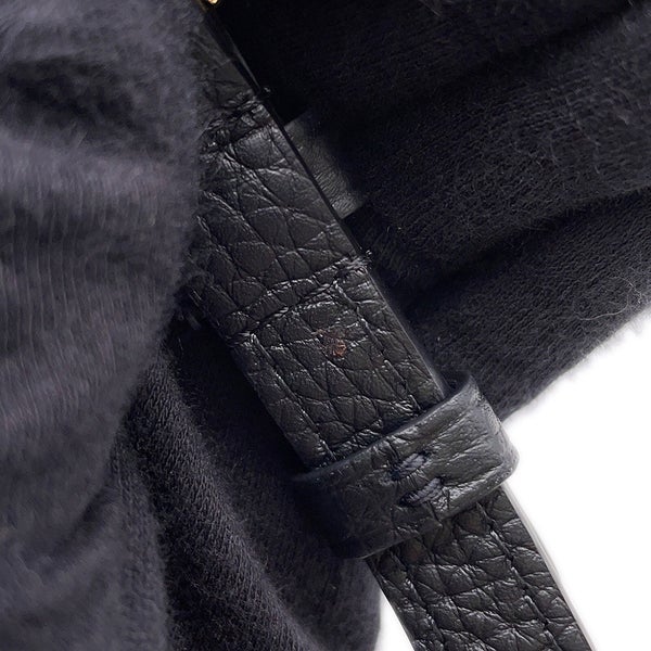 ルイヴィトン ハンドバッグ トリヨンレザー カプシーヌ EW MINI M29443 LOUIS VUITTON 2wayショルダー ブラック 黒